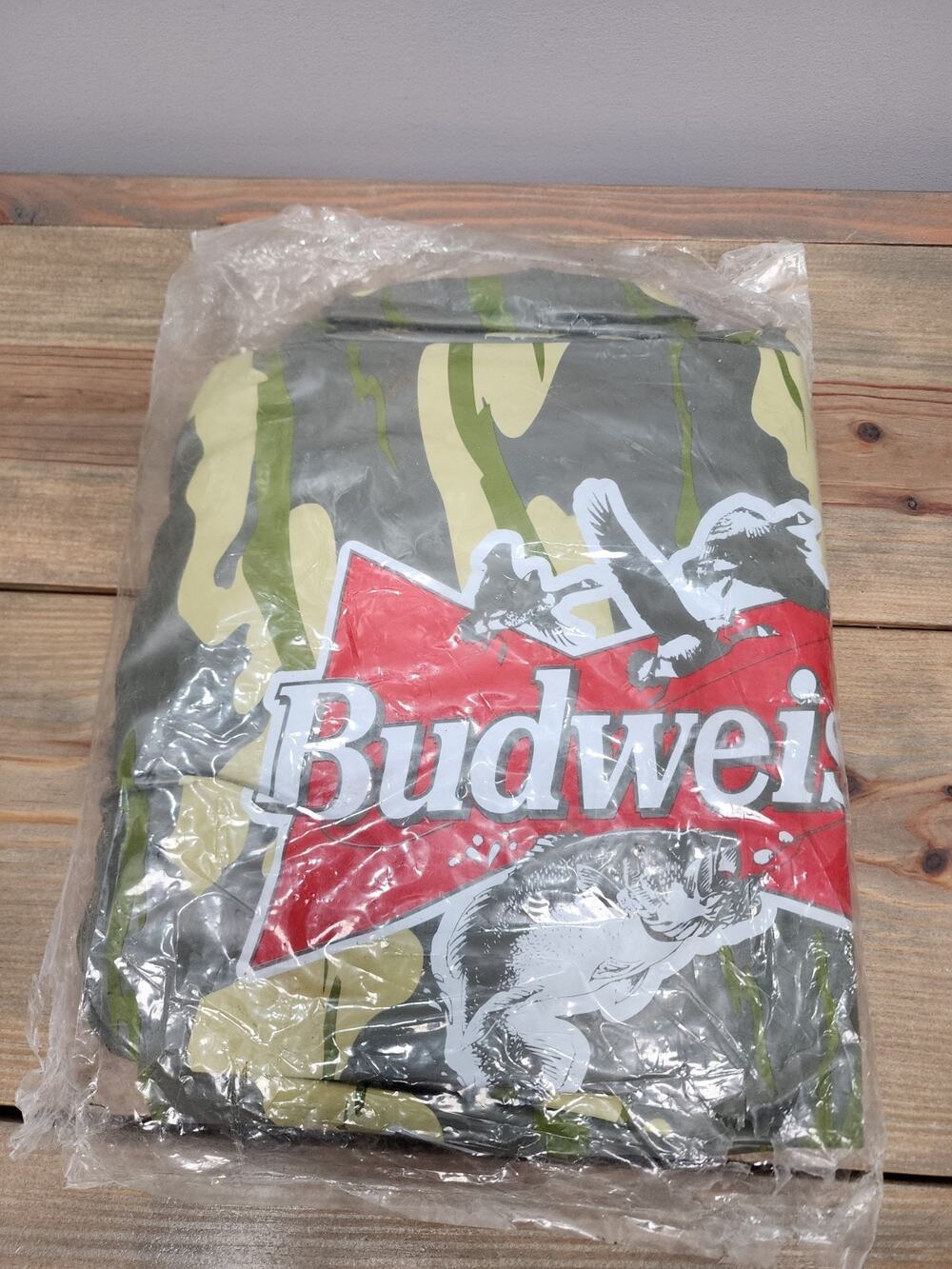Rare Vintage Inflatable Hunting Fishing Camo Budweiser Unopened